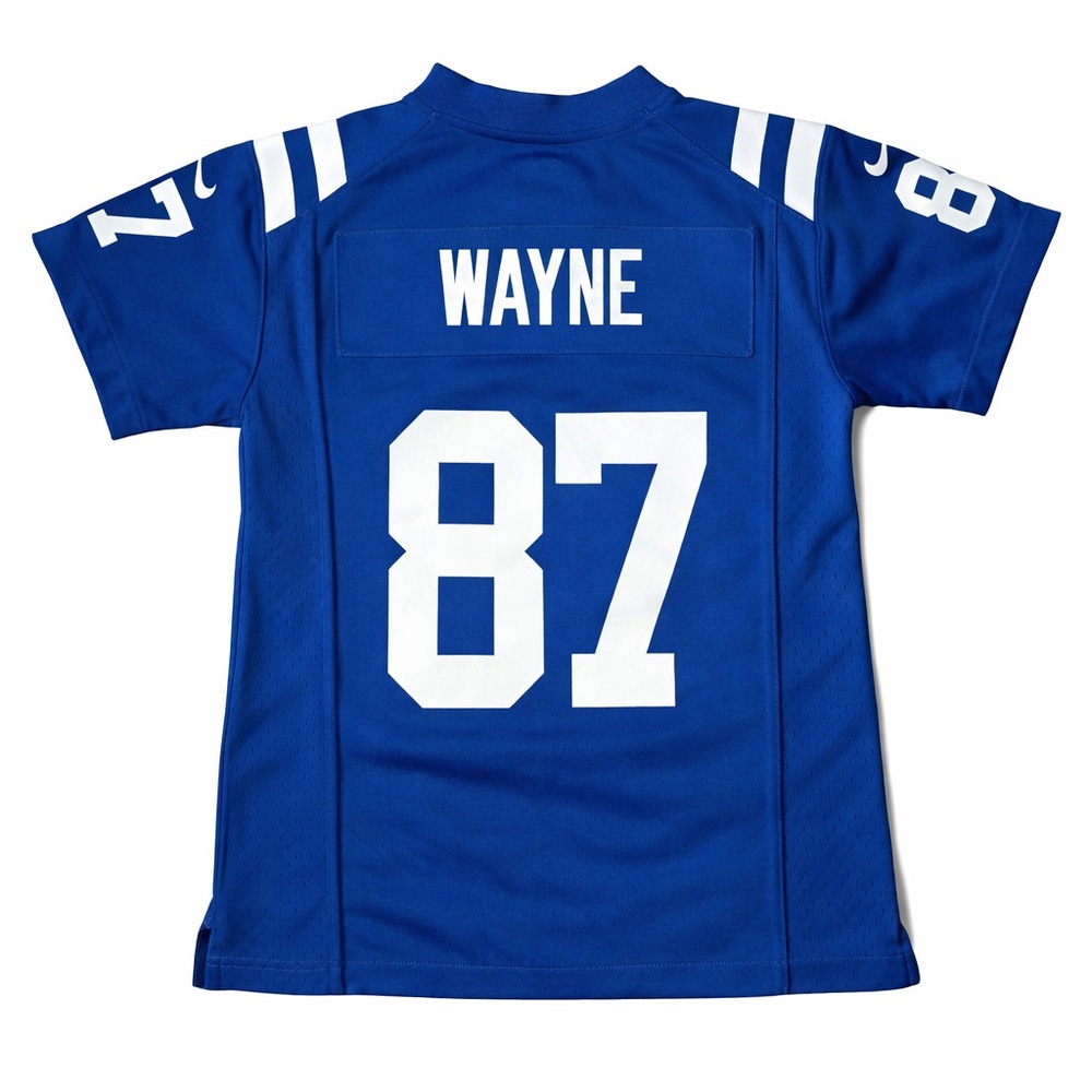 Authentic NFL Indianapolis Colts Reggie Wayne #87 Youth Jersey – Size S